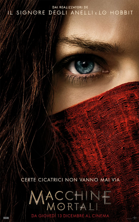 MACCHINE MORTALI dal 13 dicembre al cinema MACCHINE MORTALI dal 13 dicembre al cinema
