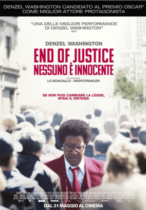 END OF JUSTICE :NESSUNO E  INNOCENTE dal 31 maggio al cinema
